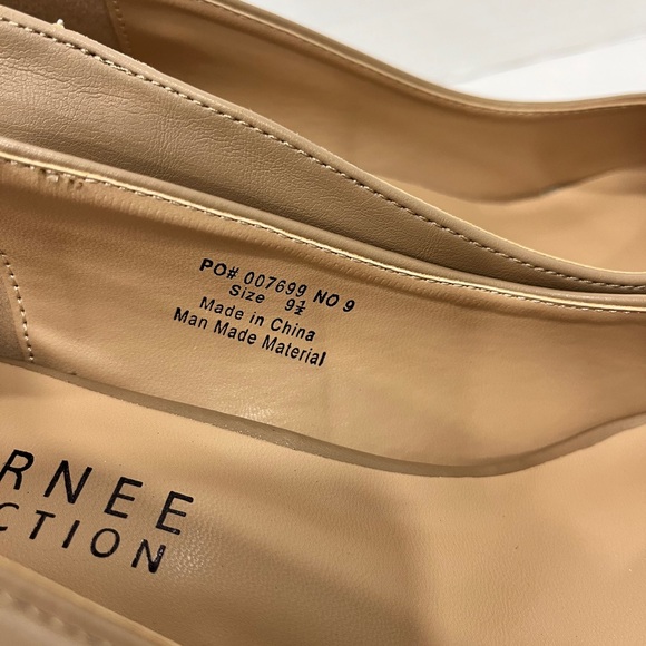 Journee Collection Womens Simonne Pointed Toe Block‎ Heel Pumps. 9.5. Mocha - Picture 4 of 8